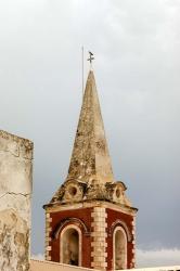 Africa, Mozambique, Island. Steeple at the Governors Palace chapel. | Obraz na stenu