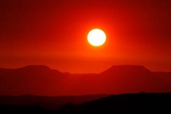 Namibia, Damaraland, Kalahari Desert, Table Mountains | Obraz na stenu