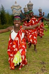 Hutu Tribe Women Dancers, Rwanda | Obraz na stenu