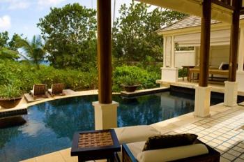 Villa at Banyan Tree Resort on Mahe Island, Seychelles | Obraz na stenu