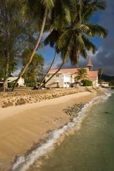 Seychelles, Mahe Island, Anse Royale, Town Church | Obraz na stenu