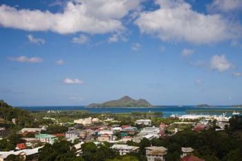 Seychelles, Mahe Island, Victoria, Beau Vallon Road | Obraz na stenu