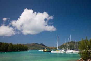 Seychelles, Praslin Island, Baie St. Anne bay | Obraz na stenu