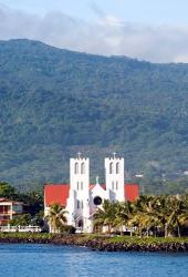 Catholic Church, Apia, Upolo Island, Western Samoa | Obraz na stenu