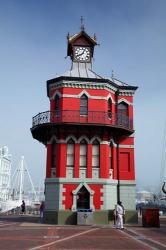 Historic Clock Tower, V and A Waterfront, Cape Town, South Africa | Obraz na stenu