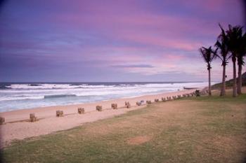 Beaches at Ansteys Beach, Durban, South Africa | Obraz na stenu