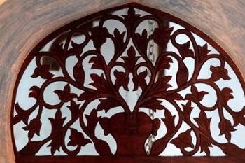 Traditional carved door, Stone Town, Zanzibar, Tanzania | Obraz na stenu