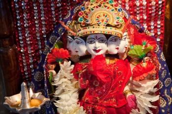 Shrine, Shree Shiv Shakti Mandir Hindu Temple, Zanzibar | Obraz na stenu