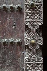 Zanzibar, Tanzania. Detail on an Arab-style Doorway in Stone Town. | Obraz na stenu