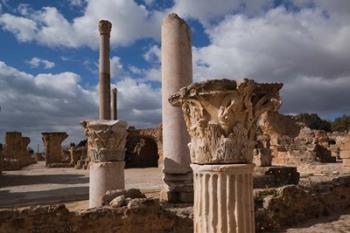 Tunisia, Carthage, Antonine Bath Ancient Architecture | Obraz na stenu
