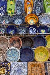 Tunisian pottery, Port El Kantaoui, Tunisia | Obraz na stenu