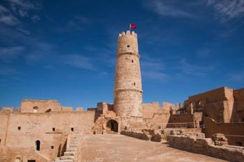 Tunisia, Monastery, Ribat, 8th century, courtyard | Obraz na stenu