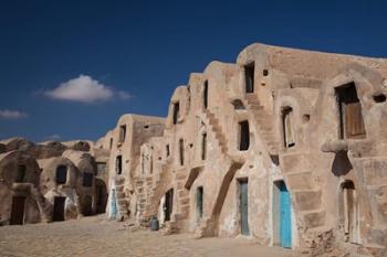 Tunisia, Ksour, Medenine, fortified ksar building | Obraz na stenu
