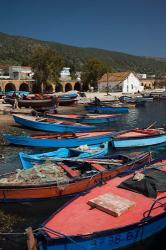 Tunisia, Northern Tunisia, Ghar el-Melh, fishing boat | Obraz na stenu