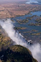 Victoria Falls, Zambesi River, Zambia | Obraz na stenu