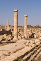 Ancient Architecture, Sabratha Roman site, Libya | Obraz na stenu