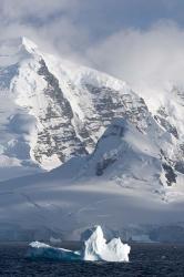Rugged Mountains Bordering Gerlache Strait, Antarctica | Obraz na stenu