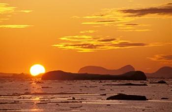 Sunset, Antarctic Peninsula, Antarctica | Obraz na stenu