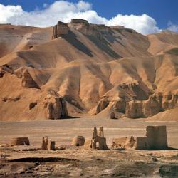 Afghanistan, Bamian Valley, Ancient Architecture | Obraz na stenu