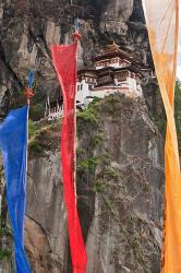 Prayer Flags, Tiger's Nest, Bhutan | Obraz na stenu