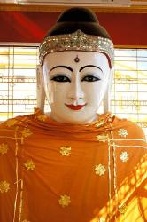 Buddha Statue, Botataung Paya, Yangon, Myanmar | Obraz na stenu