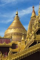 Shwezigon Pagoda, Bagan, Mandalay Region, Myanmar | Obraz na stenu