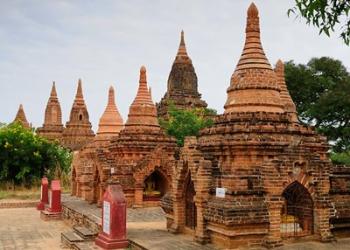 Myanmar (Burma), Bagan (Pagan), Bagan temples | Obraz na stenu