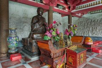 Buddhist shrine, Big Wild Goose Pagoda, Xian, China | Obraz na stenu