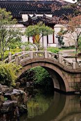 China, Jiangsu, Suzhou, North Temple Pagoda, path | Obraz na stenu