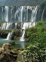 Jiulong Waterfall, Qujing, Luoping County, Yunnan Province, China | Obraz na stenu
