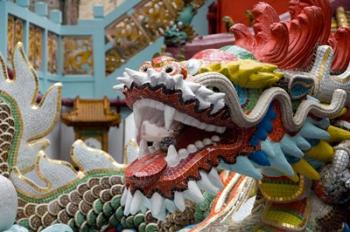 Hong Kong, Goddess of Mercy, Dragon statue | Obraz na stenu