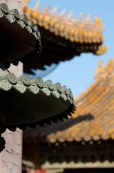 China, Beijing, Forbidden City. Emperors palace, Hall of Consolation. | Obraz na stenu