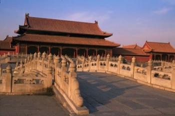 Traditional Architecture in Forbidden City, Beijing, China | Obraz na stenu