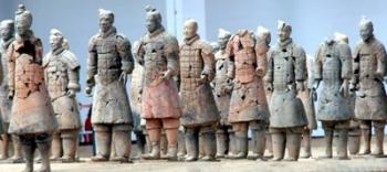 Terra Cotta Warriors and Pits, Xian, Shaanxi, China | Obraz na stenu