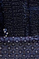 Cloth Made in Xizhou Tie-Dye Factory, Bai Village North of Dali, China | Obraz na stenu