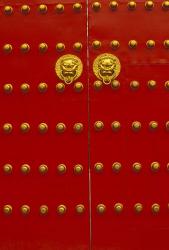 Red Gates by Forbidden City, Beijing, China | Obraz na stenu