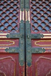 Hall of Supreme Harmony-door detail, The Forbidden City, Beijing, China | Obraz na stenu