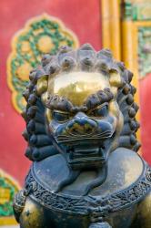 Bronze Lion, The Forbidden City, Beijing, China | Obraz na stenu