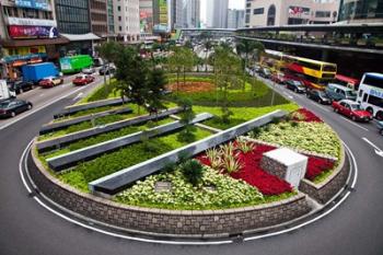 Garden Roundabout, Hong Kong, China | Obraz na stenu
