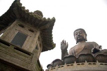 The Giant Seated Buddha, Hong Kong, China | Obraz na stenu