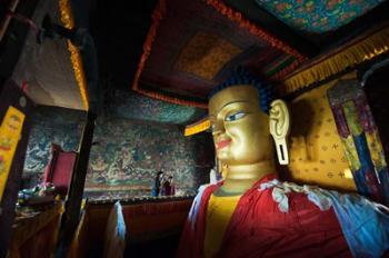 Golden Buddha, Shey, Ladakh, India | Obraz na stenu
