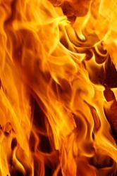 Close-up of fire flames, Jodhpur, India | Obraz na stenu