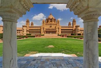 Umaid Bhawan Palace hotel, Jodjpur, India. | Obraz na stenu