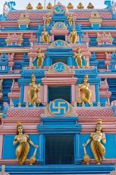 Temple at Sai Baba ashram, India | Obraz na stenu