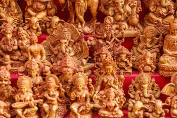 Souvenir sculptures, India | Obraz na stenu