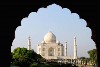 Sunrise at the Taj Mahal, Agra, India | Obraz na stenu