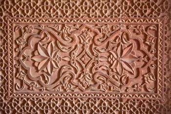 Fatehpur Sikri, Uttar Pradesh, India, Floral Design, Birbals Palace | Obraz na stenu