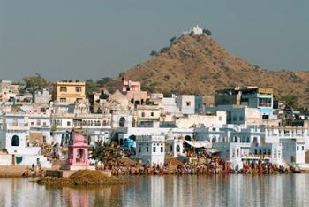 Pushkar shore, Pushkar, India | Obraz na stenu