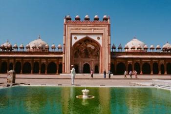 Fatehpur Sikri's Jami Masjid, Uttar Pradesh, India | Obraz na stenu