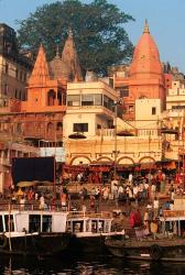 The Ganges River in Varanasi, India | Obraz na stenu